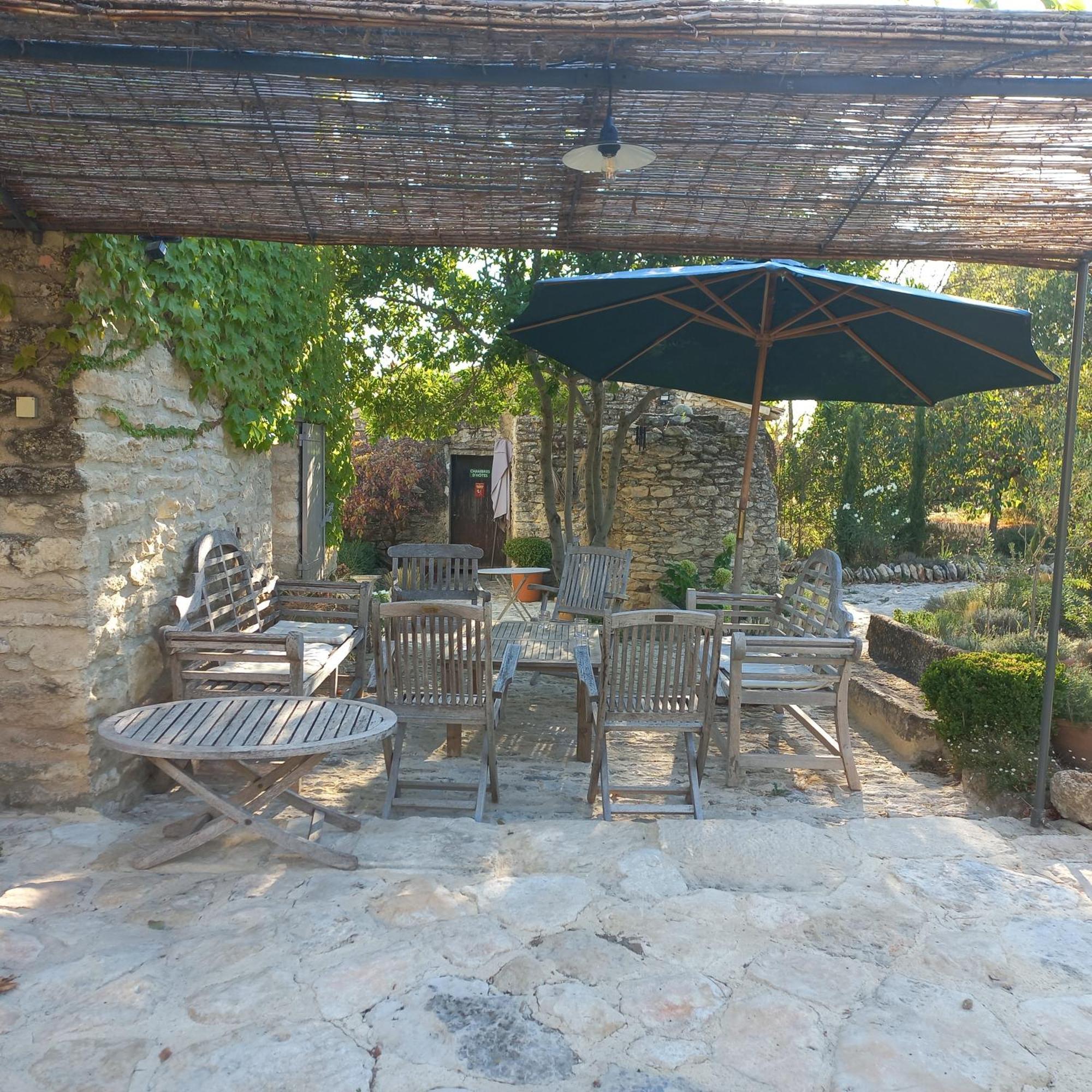 Le Mas Du Lavoir Gordes Exteriör bild